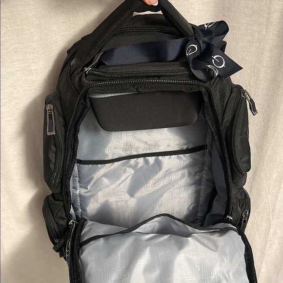 Gulfstream branded OGIO Black Stratagem Backpack - Picture 9 of 10